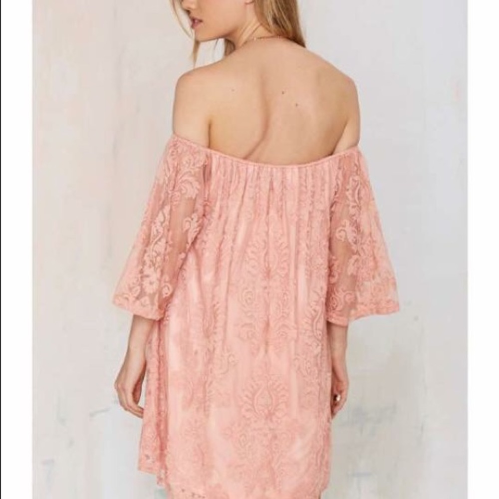 Nasty Gal Off the Shoulder dress